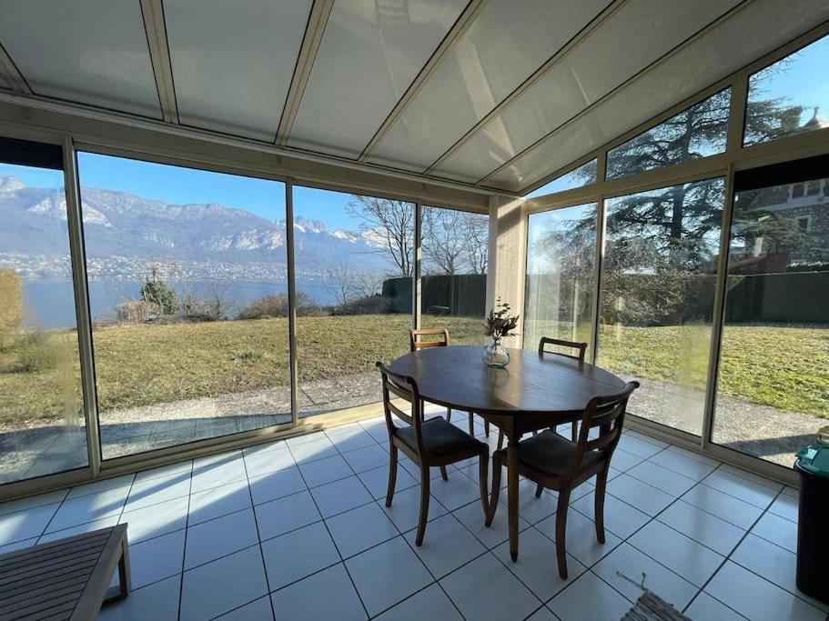 La Roseliere Sud, Vue Lac & Jardin Sevrier Exterior photo